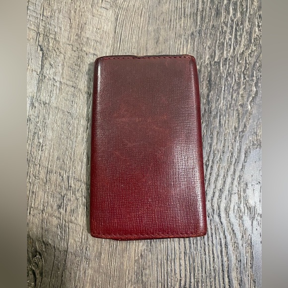 CARTIER Burgundy Leather Key Holder - Picture 2 of 4